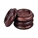 IUPPA 4pcs/Set Upright Piano Caster Cups Coaster Solid Wood with-Slip EVA Pad