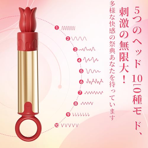 YOUYOU【極上の快楽 6in1 】大人のおもちゃ女性用 バイブ 3秒で潮吹き ローター 吸うやつ 電マ 乳首開発 乳首攻め あだるとグッズ バイブレーター 女性用 強力 クリ攻め Gスポット刺激 アダルトグッズ バイブ 中いき 高性能で静音防水 初心者 - 画像3