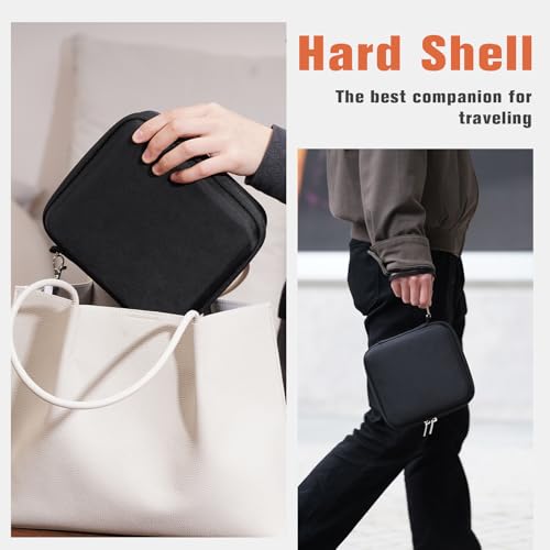 Image of ProCase Hard Shell Travel Sunglasses Organizer, Portable Multiple Glasses Case for Travelling