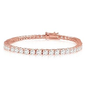 14K White Gold Diamond Tennis Brace...
