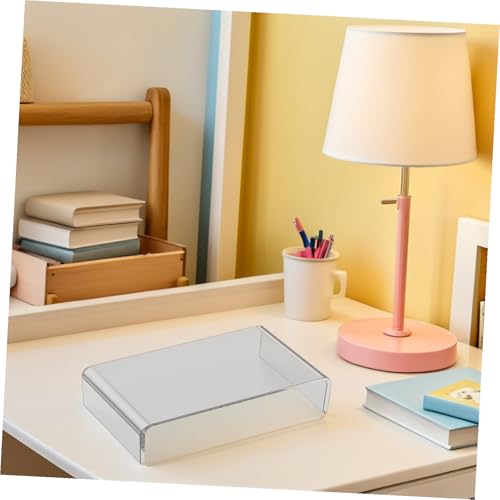 Support écran bureau pc portable élévateur acrylique transparent rehausseur