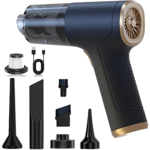 【2024年新登場 & 超強力モーター】4in1コードレス掃除機 ハンディクリーナー 多機能ミニ掃除機 車用掃除機 コードレス 車用 カークリーナーパワフル ハンディクリーナー ミニ掃除機 乾湿両用 13000PA 多種類ノズル 車家両用 低噪音 小型クリ