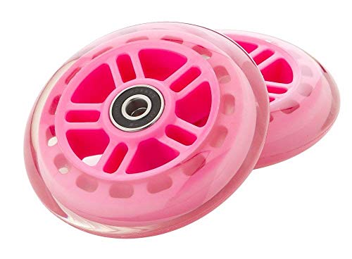 Razor PK A Scooter Series Wheels with Bearings (Set of 2) - Pink