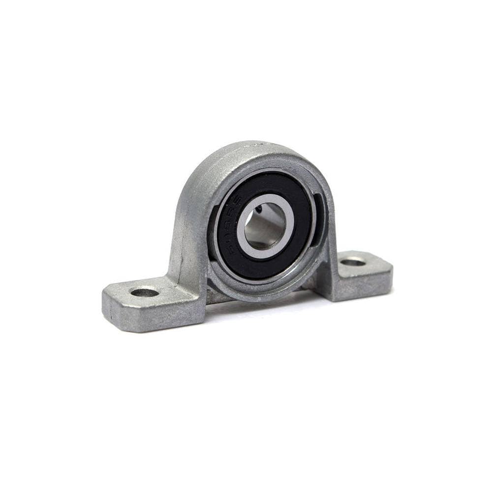 Lot de 2 roulements à billes KP006 de 30 mm en alliage de zinc pour arbre de roulement linéaire CNC
