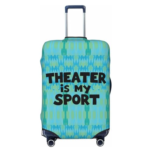 Theater Is My Sport Suitcase Cover,Luggage Protector Suitcase Covers For Luggage,Luggage Covers for Suitcase (Large) - Main Image