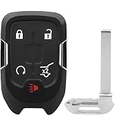SHELL 2019-2022 CHEVROLET SILVERADO 5 BUTTON KEY FOB CASE SHELL REPLACEMENT - Foto 8