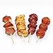 Toddmomy Kids Grill 4Pcs Artificial Barbecue Fake Food Realistic Food Kids Outdoor Kitchen Barbecue Model Decoration Display Props Play Kitchen Accessories for Kids Toddler Toddler