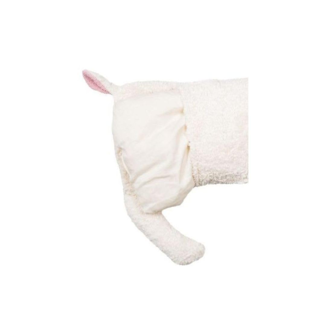 Efie XL Einhorn mit Herz, Bio Spieltier und Kuschelkissen, kontrolliert biologischer Anbau (Organic), Made in Germany, GOTS Zertifiziert