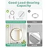 2PCS Adjustable Picture Hanging Wire 2m x 1.5mm Large Hooks, Picture Frame Wire Kit Heavy Duty 100lbs, Stainless Steel for Art, Mirror, Light Lamp, Billboards, Basket Flowerpot