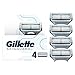 Gillette SkinGuard Men's Razor Blade Refill for Sensitive Skin, 4 Blade Refill