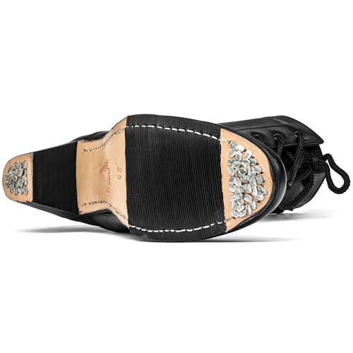 Colonial 129 Women's Folklorico Adelita Dance Boots with Nails, 6cm Heel2