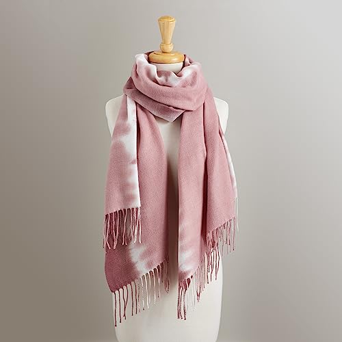Hadley Wren womens Ombre Winter Scarf, Ultra-soft Cold Weather Wrap3