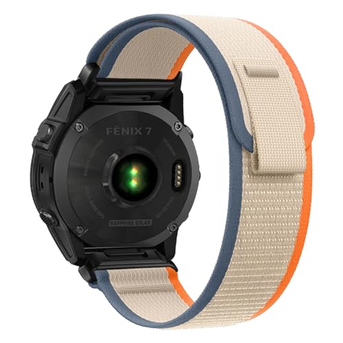 SumRioo QuickFit 22mm Watch Strap for Garmin Fenix 8/8 Solar 47mm/Fenix 7 Pro/7/6 Pro/6/5 Plus/5