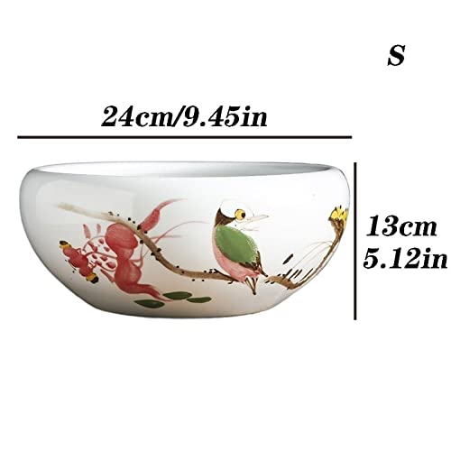 Pot de fleur en céramique pour nénuphar hydroponique et décoration de table - 3