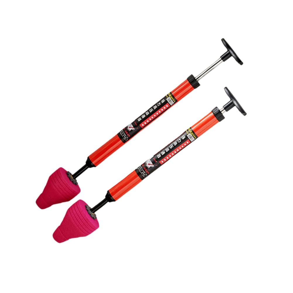 LA BAIESO High Pressure One Shot Toilet Pipe Plunger Cleaner Silicone Sewer Dredging Tool 2pcs for Unblocking Home Toilets