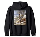 Winterlandschaft mit Vogelfalle ist perfekt für Naturliebhaber und Kunstbegeisterte.