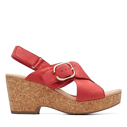 Image of Clarks Collection Women's Giselle Dove Wedge Sandal