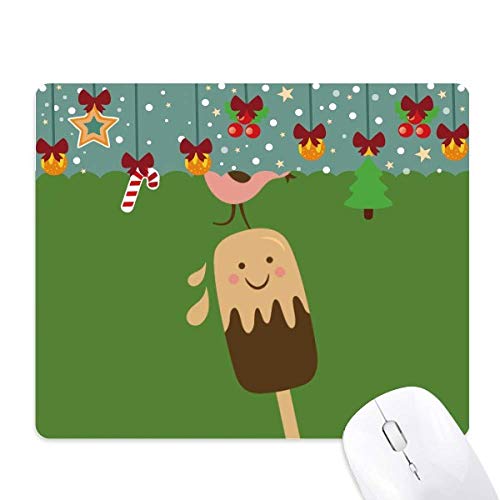 Tapis de souris de jeu antidérapant crème glacée grand format