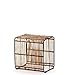 Produktbild Lycce Beistelltisch Roy Rattan braun 37cm x 41cm x 45cm