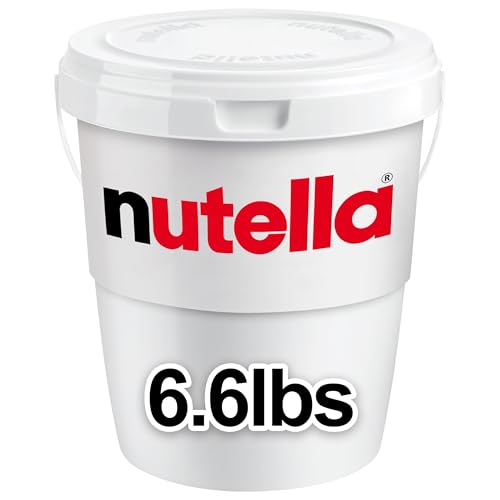 Nutella Hazelnut Spread Food Service Tub, Baking Supplies, Great For Restaurants And Bakeries, Two...