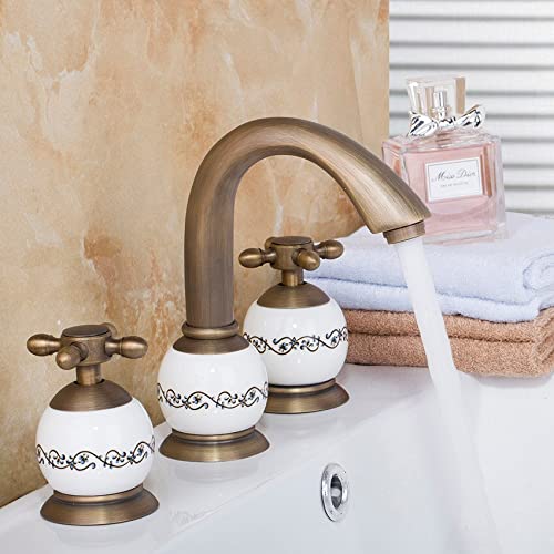 Robinet de bain vintage pour vasque et vanité rétro