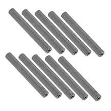 SOLUSTRE 10Pcs Iron Electrolyzer Rods for Water Testing Replacement Anode Rods for Electrolyzed Water Generators Electrolyte Testing Kit for Water Testing