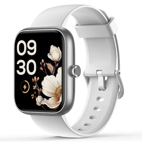 VRPEFIT Smart Watch for Men Women with Bluetooth Call,Alexa Built-in Smartwatch,1.8' DIY Dial Fitness Watch with 100+ Sport Mode,IP68 Waterproof Watch Compatible with Android iOS