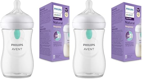 Philips Avent Biberón Natural Response: biberón de 260 ml con sis...