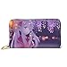 Produktbild EroManga Sensei Geldbörse aus echtem Leder, mit Reißverschluss, Münzfach, Kartenhalter, Organizer, Clutch, großes Fassungsvermögen für Männer und Frauen