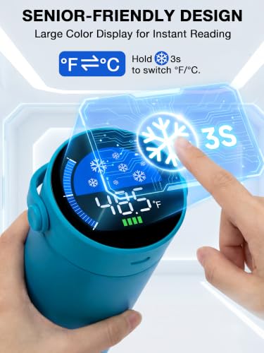 Image of YOUSHARES Insulin Cooler Travel Case with Smart Temperature Display