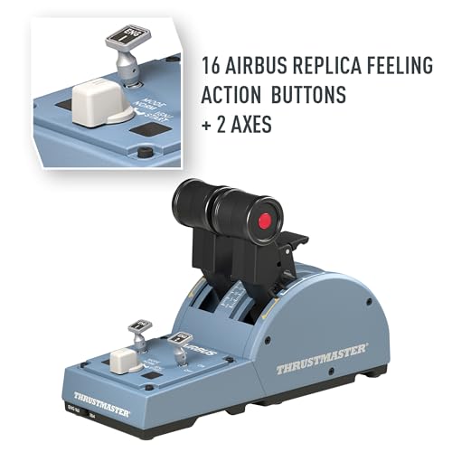 Manette des gaz Thrustmaster TCA Quadrant pour pilotage Airbus