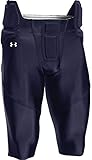 Under Armour Boys Integrated Football Pants (Navy, Youth Large)