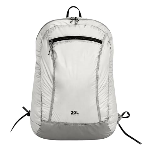 Mochila de senderismo – Mochila de viaje impermeable de 20 L con diseño ligero plegable, fácil de transportar y almacenar organizado, mochilas al aire libre categoría para uso en viajes, gimnasio