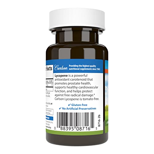 Carlson Tomato-Free Lycopene 15 mg