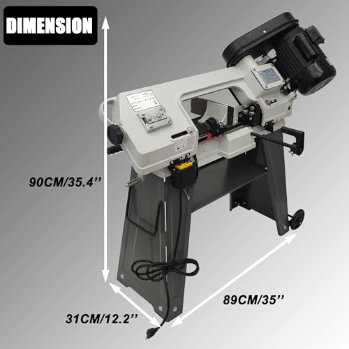HQHAOTWU 110V Bench Top Bandsaw