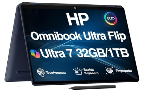 Image of HP Omnibook Ultra Flip (Next Spectre x360) 2-in-1 Laptop 14 inch Touch OLED 3K