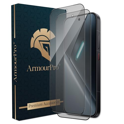 Image of ArmourPro Anti Glare Matte Tempered Glass for Poco X8 Pro - Anti Fingerprint Screen Protector, 9H Scratch Resistant, Smooth Touch, Edge-to-Edge Full Coverage