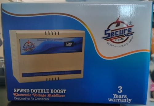 Image of Voltage Stabilizer for 1.5 Ton Inverter /Split AC | 110V-300V Double Boost | 16A Heavy Duty Metal Body | Digital Display | Voltage Cut-Off
