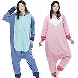 [CHALAN] 着ぐるみ パジャマ きぐるみ 連体パジャマ 大人 冬 男女兼用 部屋着 ハロウィン 衣装 変装 コスチューム コスプレ かわいい カップルコーデ ゆったりサイズ 仮装 学祭 忘年会 イベント ギフト プレゼント ブルー L
