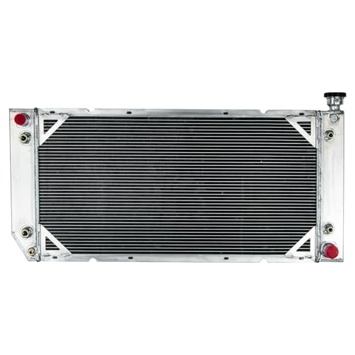 Cubauto Aluminum Radiators, 4 Row Core Radiator For Chevy GMC C2500 C3500 K1500 K2500 K3500 Suburban Tahoe Radiators for Cadillac Escalade 1996-2000,4 Core Radiator by Cubauto - Used condition - Image 2