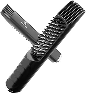 Nisperos Cordless Beard Straightener Combs for Men, Professional Beard Brush, Portable Multifunctional Heated Beard Brush for Home and Travel, Hair Straightening Styler Tools for Men and Women