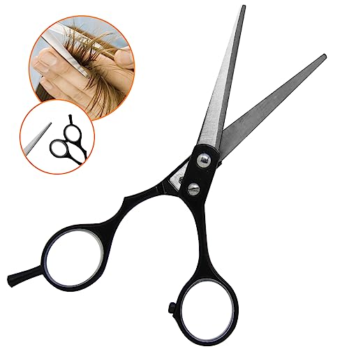 Kit Tesoura Profissional Dentada Reta Cabeleireiro Barbeiro