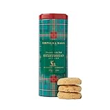 Fortnum and Mason British, Fortnum’s Macadamia Nut Shortbread Rounds, 125g (1 Pack).