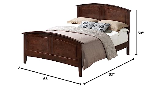 Glory-Furniture-Hammond-Queen-Panel-Bed-in-Cappuccino Glory Furniture Hammond Queen Panel Bed in Cappuccino