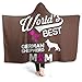 KENDIA Coperta di Flanella con Cappuccio della Mamma del Cane da Pastore Tedesco Coperta di Peluche in Velluto di Flanella di Lusso (50 * 40 Pollici)