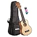 Produktbild CASCHA Sopran Ukulele, Massive Fichtendecke, Solid Top, Hawaii Gitarre Set mit Aquila-Saiten, Zubehör, und 3 Plektren