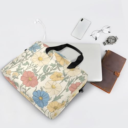 Bolso bandolera para laptop con multiples compartimentos miniatura 5