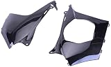 Bestem CBSU-G1K07-SPN1 Carbon Fiber Side Panels/Side Fairings for Suzuki GSXR 1000 2007 2008