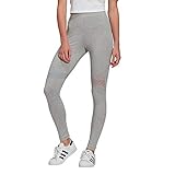 Körperbetonte Passform adidas Damen Adicolor Tricolor Tight, Medium Grey Heather, 34