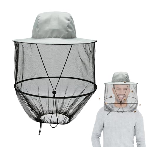 mizikuu Moskitonetz Hut, Bienenzuchtschleier Imkerhut Sonnenhut mit Verstecktem Netz von Insekten Moskito Kopfnetz Hut für Outdoor Wandern Camping Gartenarbeit Angeln mizikuu Moskitonetz Hut, Bienenzuchtschleier Imkerhut Sonnenhut mit Verstecktem Netz von Insekten Moskito Kopfnetz Hut für Outdoor Wandern Camping Gartenarbeit Angeln